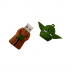 Custom pvc Usb Drives - Master Yoda shaped Hottest Cartoon Star Wars usb LWU1073